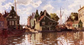 尅勞德 莫奈 Canal in Zaandam 尅勞德 莫奈 Canal in Zaandam
